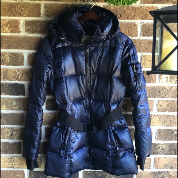 SAM. Women's Soho Belted Down Puffer Jacket - Picture 2 of 11